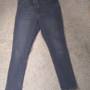 Levi's Women's Dark Gray/Light Black 311 Straight Leg Jeans